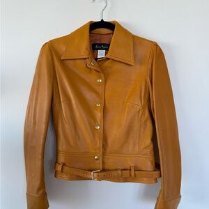 Vintage Y2K leather jacket